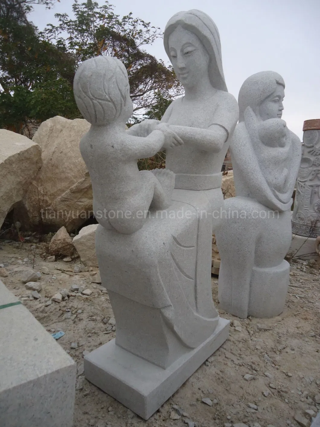 Europe Human Sports Sculpture/ Staute by Nature Granite &Marble Stone